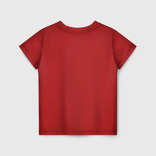 Детская футболка 3D с принтом Джеки Чан, вид сзади #1