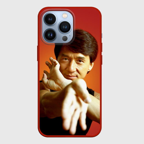 Чехол для iPhone 13 Pro с принтом Джеки Чан, вид спереди #2