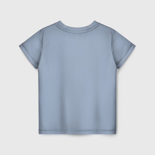 Детская 3D футболка с принтом Гагарин 8, вид сзади #1