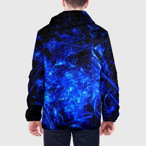 Мужская куртка 3D с принтом Темная материя, вид сзади #2