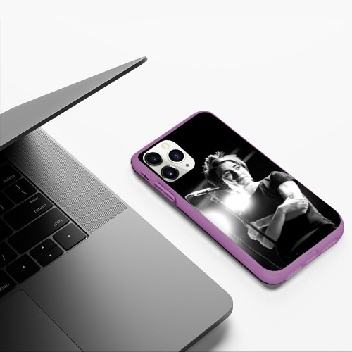 Чехол для iPhone 11 Pro матовый с принтом Земфира, фото #5