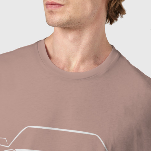 Мужская футболка хлопок с принтом Audi, фото #4