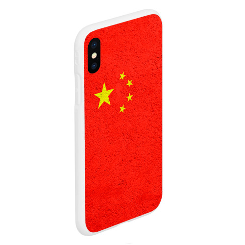 Чехол для iPhone XS Max матовый с принтом Китай, вид сбоку #3