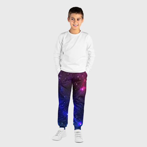 Детские брюки 3D с принтом Звёзды, вид сбоку #3