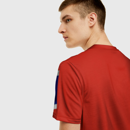 Мужская 3D футболка с принтом Новороссия 2, вид сзади #2