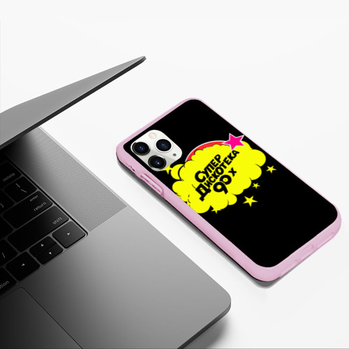 Чехол для iPhone 11 Pro Max матовый с принтом Супердискотека, фото #5