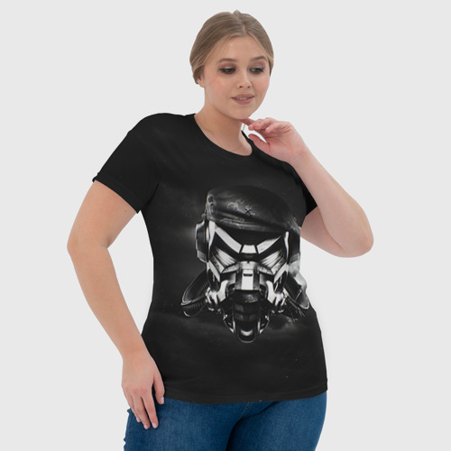 Женская футболка 3D с принтом Пиратская станция 6, фото #4