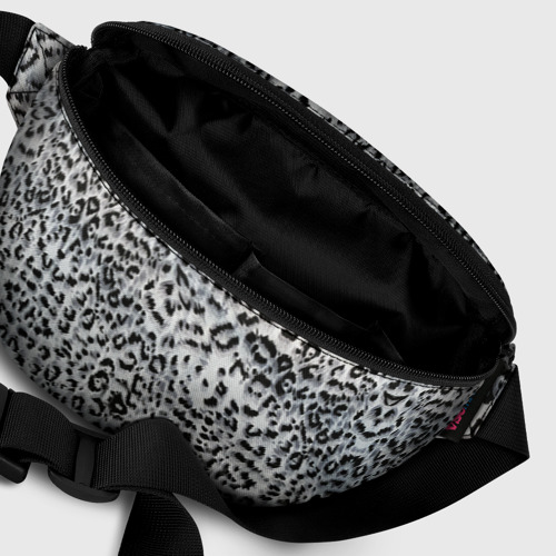 Поясная сумка 3D с принтом White Jaguar, фото #6