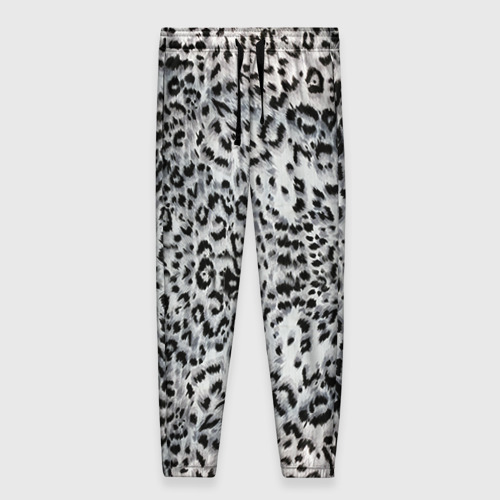 Женские брюки 3D с принтом White Jaguar, вид спереди #2
