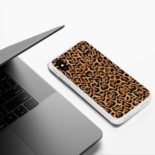 Чехол для iPhone XS Max матовый с принтом Jaguar, фото #5