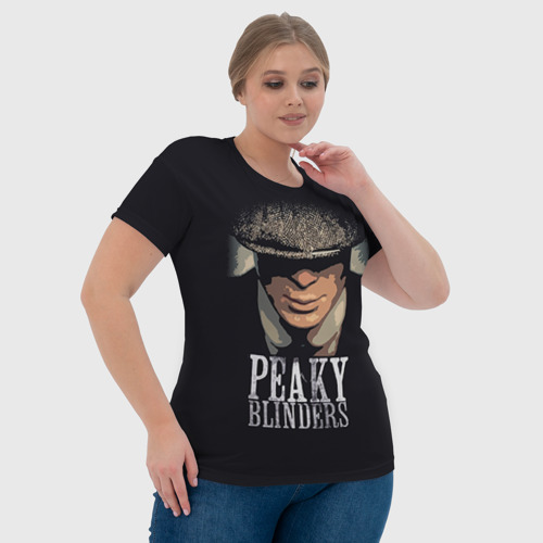 Женская футболка 3D с принтом Peaky Blinders 5, фото #4