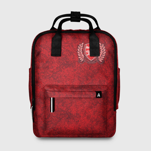 Женский рюкзак 3D с принтом Arsenal, вид спереди #2