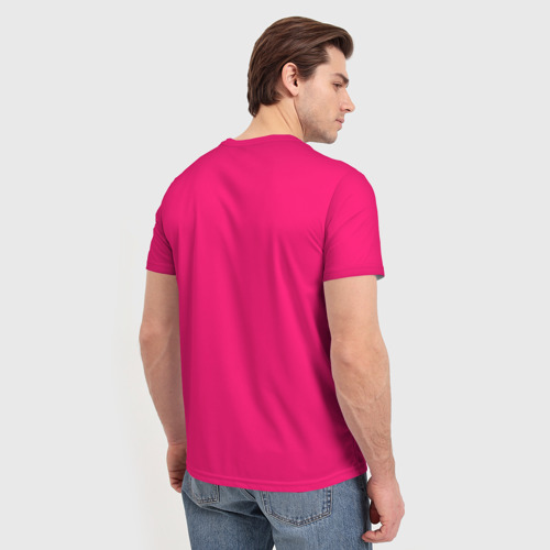 Мужская футболка 3D с принтом Hotline Miami 6, вид сзади #2