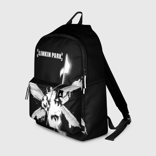 Рюкзак 3D с принтом Linkin Park, вид спереди #2