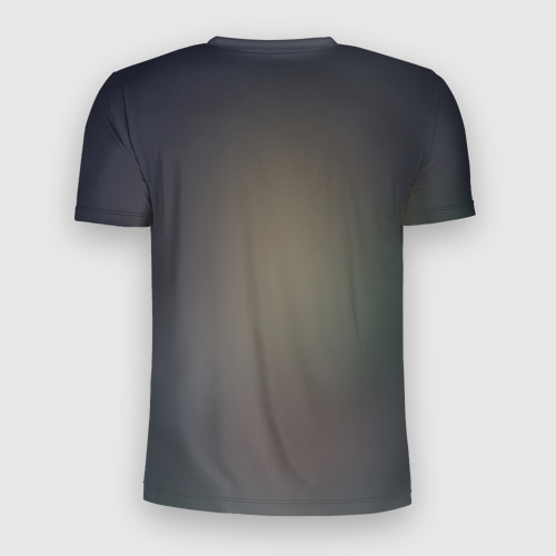 Мужская футболка 3D Slim с принтом Omniknight and PA, вид сзади #1