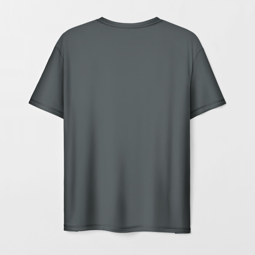 Мужская футболка 3D с принтом Терминатор 2, вид сзади #1