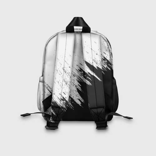 Детский рюкзак 3D с принтом Краска и ничего лишнего, вид сзади #2