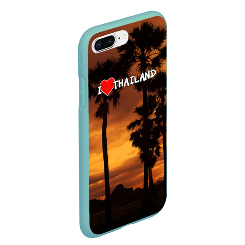 Чехол для iPhone 7Plus/8 Plus матовый с принтом Thailand, вид сбоку #3
