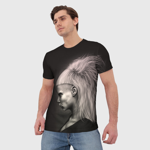 Мужская футболка 3D с принтом Die Antwoord 6, фото на моделе #1