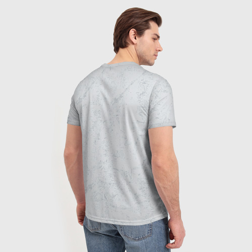 Мужская футболка 3D с принтом Team t-shirt, вид сзади #2