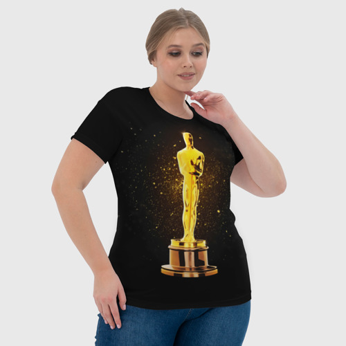 Женская футболка 3D с принтом Оскар, фото #4