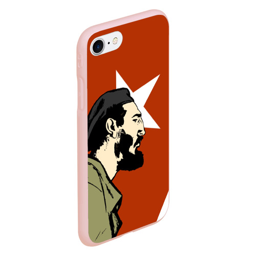Чехол для iPhone 7/8 матовый с принтом Куба, вид сбоку #3