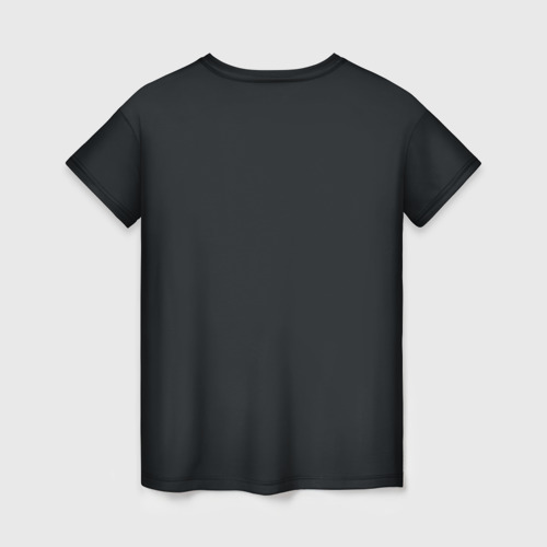 Женская футболка 3D с принтом Java old school, вид сзади #1