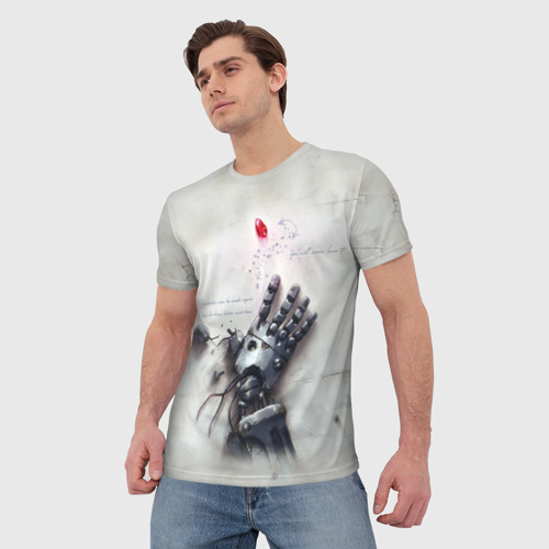 Мужская футболка 3D с принтом Автоброня, фото на моделе #1