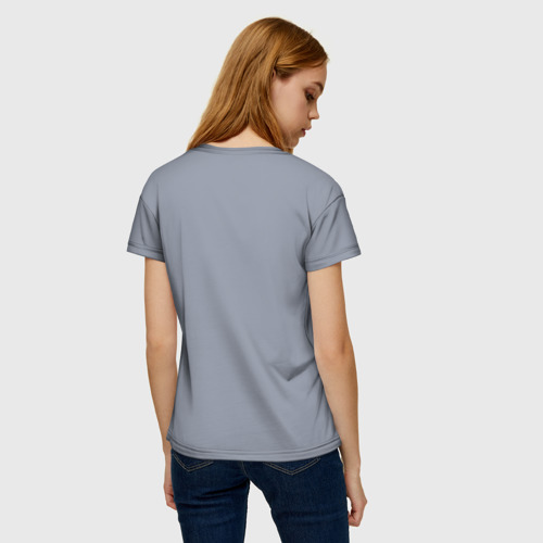 Женская футболка 3D с принтом Лагерта, вид сзади #2