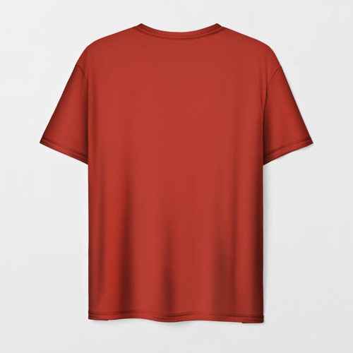 Мужская футболка 3D с принтом Евангелион 3, вид сзади #1
