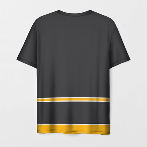 Мужская 3D футболка с принтом Boston Bruins, вид сзади #1