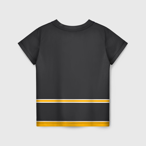 Детская футболка 3D с принтом Boston Bruins, вид сзади #1