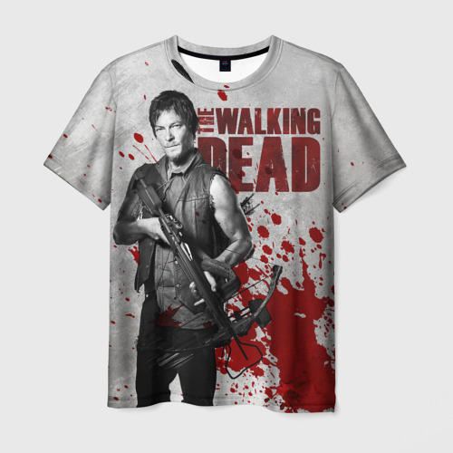 Мужская футболка 3D с принтом Walking Dead, вид спереди #2