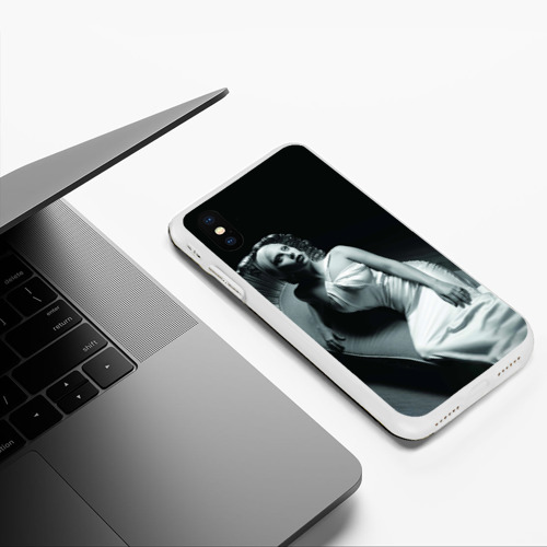 Чехол для iPhone XS Max матовый с принтом Lady Gaga, фото #5