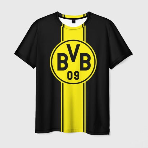 Мужская футболка 3D с принтом BVB, вид спереди #2
