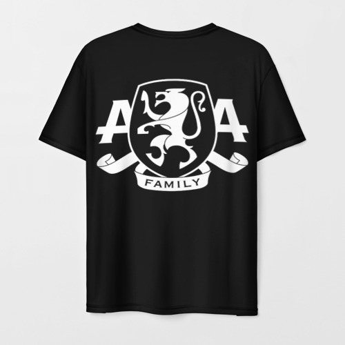 Мужская футболка 3D с принтом Asking Alexandria, вид сзади #1
