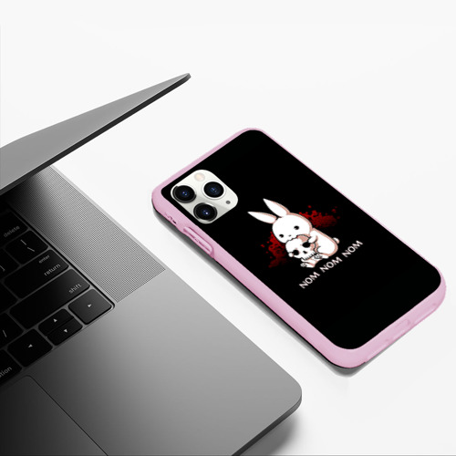 Чехол для iPhone 11 Pro Max матовый с принтом Череп, фото #5