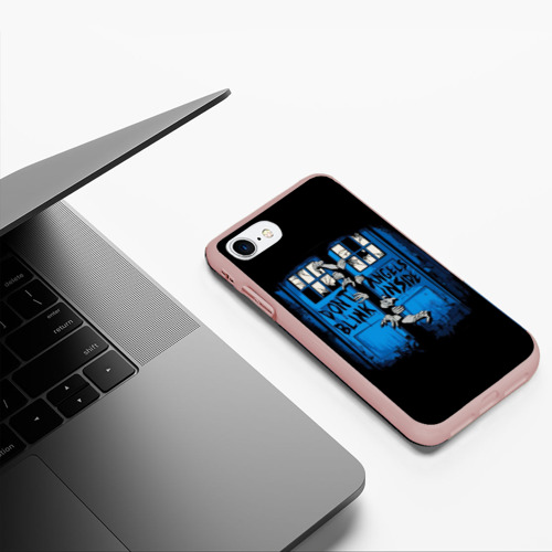 Чехол для iPhone 7/8 матовый с принтом Будка доктора, фото #5