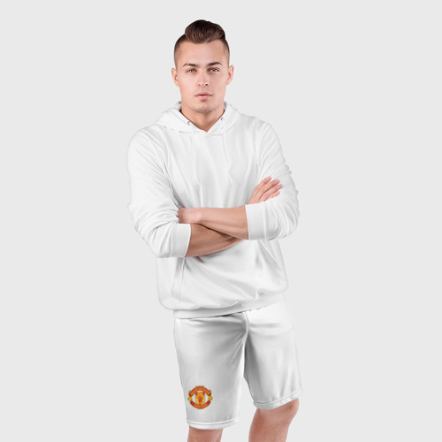 Мужские шорты спортивные с принтом Манчестер Юнайтед, фото #4
