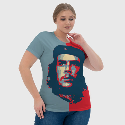 Женская футболка 3D с принтом Che Guevara, фото #4