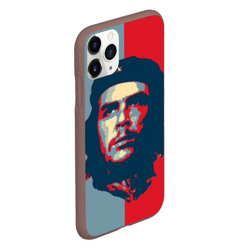 Чехол для iPhone 11 Pro матовый с принтом Che Guevara, вид сбоку #3