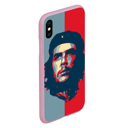 Чехол для iPhone XS Max матовый с принтом Che Guevara, вид сбоку #3