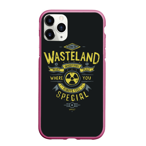 Чехол для iPhone 11 Pro Max матовый с принтом Come to Wasteland, вид спереди #2