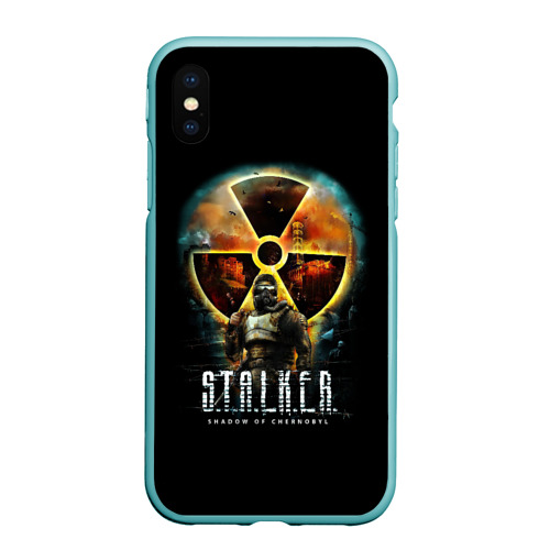 Чехол для iPhone XS Max матовый с принтом STALKER: Shadow of Chernobyl, вид спереди #2