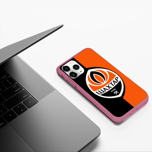 Чехол для iPhone 11 Pro матовый с принтом ФК Шахтер Донецк, фото #5