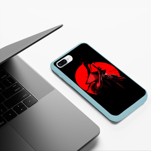 Чехол для iPhone 7Plus/8 Plus матовый с принтом Сила самурая, фото #5