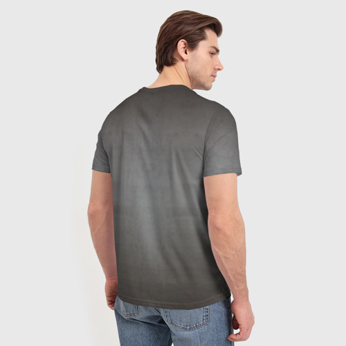 Мужская футболка 3D с принтом Дневники вампира - главные герои, вид сзади #2