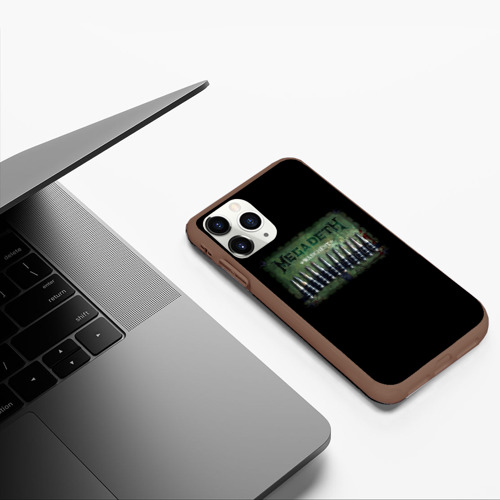 Чехол для iPhone 11 Pro матовый с принтом Megadeth, фото #5
