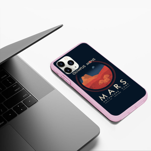 Чехол для iPhone 11 Pro Max матовый с принтом Mars Adventure Camp, фото #5