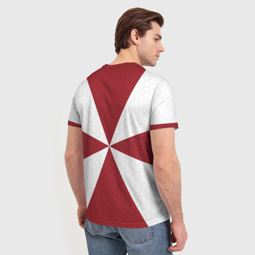 Мужская 3D футболка с принтом ФСВНГ (Росгвардия), вид сзади #2